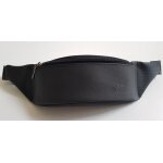 Sac banane zipp� noir lacoste