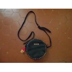 Sac  bandoulire polyurthane noir little marcel