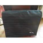 Sac � bandouli�re bleu fonc� rayure rouge   daniel hechter