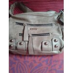 Sac  bandoulire elite sac a bandoulire synthtique beige