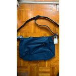 Sac  bandoulire little marcel emi cuir bleu