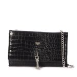 Sac bandoulire noir femme rodier paris baltia