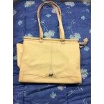 Sac  bandoulire texier grand sac paule cuir beige