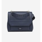 Sac besace � rabat ninon en cuir