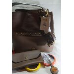 Sac clout� chocolat rodier paris -