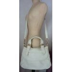 Sac cuir blanc écru arthur & aston Sac cuir blanc écru arthur & aston