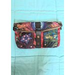 Sac desigual trousse de toilette collection rare pochette why en cuir rabattable intrieur poches bleu ...