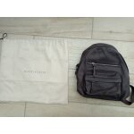 Sac  dos auriane - cuir - gris  sabrina