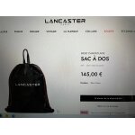 Sac  dos lancaster neuf