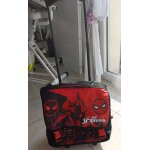 Sac � dos � roulettes maternelle spiderman friends around town