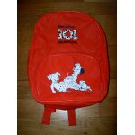 Sac � dos walt disney 101 dalmatiens rouge 30 x 25 cm