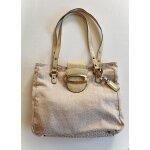 Sac guess by marciano toile monogram beige et cuir Sac guess by marciano toile monogram beige et cuir