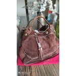 Sac lancel daim marron