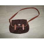 Sac � main, bandouli�re longchamp nylon marron tbe