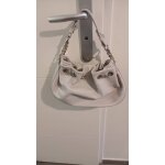 Sac a main blanc cassé lancaster t. b. e. Sac a main blanc cassé lancaster t. b. e.
