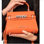 Sac � main femme chabrand ref louise12024sy660. couleur orange