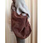 Sac a main femme de marque sequoia couleur marron