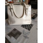Sac � main hexagona cr�me