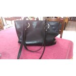 Sac À main katana cuir noir Sac À main katana cuir noir