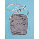 Sac � main lancaster sacoche mixte homme femme beige � bandouli�re multipoches 21 cm x 17 cm