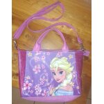 Sac � mains reine des neiges (elsa). mod�le avec bandouli�re et poign�es sur le dessus en polyester. ...