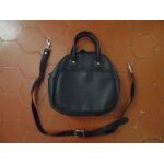 Sac � main simili cuir bleu chevignon