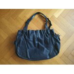 Sac  main le tanneur mathilde cuir bleu marine