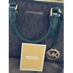 Sac micheal kors marron et vert émeraude Sac micheal kors marron et vert émeraude