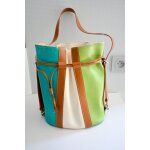 Sac seau lancel collection elsa en cuir 3 couleurs