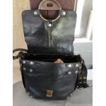 Sac vintage noir et or marque diesel