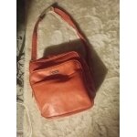 Sacoche ou cartable en cuir verni samsonite