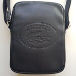 Sacoche cuir noir lacoste l. 12. 12