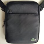 Sacoche grand mod�le noir lacoste