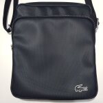 Sacoche grand mod�le noir lacoste