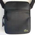 Sacoche grand mod�le noir lacoste