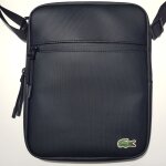 Sacoche grand mod�le noir lacoste