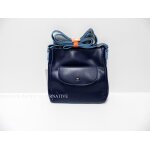 Sacoche sac a main bandouliere bleu david jones pour femme besace ville neuf #2