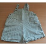 Salopette bb 18mois -  rayures vert et blanc - bas des jambes avec revers - boutons daisance sur ...