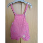 Salopette courte t rose taille 6 mois