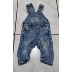 Salopette en jean bleu tape � l'?il gar�on taille 3 mois