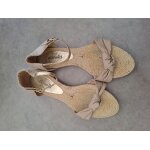Sandales beige / dorees minelli - pointure 39
