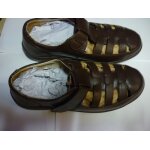 Sandale derbies marron p / 42 chaussures d' ete