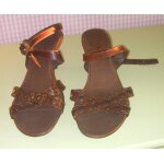 Sandales marron minelli - taille 37