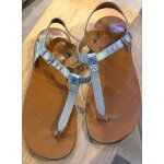 Sandales pom d?api 36 parfait, �tat argent�es