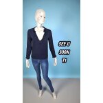 See u soon taille 36 superbe blouse manches longues bleu marine femme See u soon taille 36 superbe blouse manches longues bleu marine femme