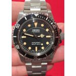 Seiko submariner mod 39. 5mm vintage 5513 tritium hommage mouvement automatique nh35 verre acrylique ...