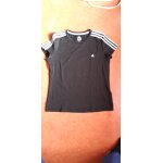T - shirt adidas manches courtes femme taille l noir et blanc T - shirt adidas manches courtes femme taille l noir et blanc