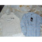 T - shirt aigle + chemise quechua neuve, taille 6 ans