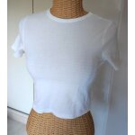 T - shirt blanc h&m manches courtes 14 - 16 ans