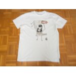 T - shirt blanc taille s marque billabong motif devant